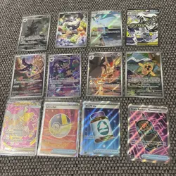 12 Illustration Rare and Fulll Art Bundle Ascended Heroes Pokemon Cards - Image 1
