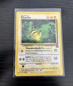 Pikachu 27. Black Star Promos 1999 30 HP Promo English Regular - Image 1