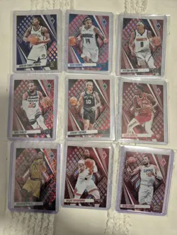 BARGAIN BULK NBA NUMBERED LOT - 75 CARDS - Image 5