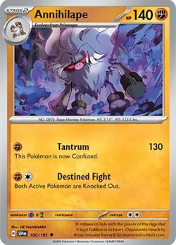 Pokemon - Annihilape (100/191) [Scarlet & Violet: Surging Sparks] - Image 1