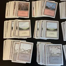 MTG Revised 360x Bulk Basic Land set Forest Island Mountain Plains Swamp Magic - Image 4
