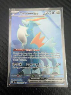 Cobalion Ex 103/086 Chaos Rising Pokemon TCG - Near Mint - Image 1