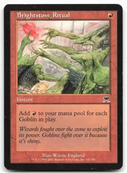 MTG Brightstone Ritual C Onslaught 191 MP - Image 1
