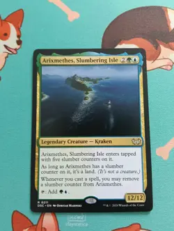 MTG Magic the Gathering - Arixmethes, Slumbering Isle - Duskmourn Commander - Image 1