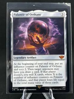 Magic: The Gathering Palantir of Orthanc Mythic Legendary Artifact LTR 247 2023 - Image 1