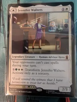 Jennifer Walters 18 Mythic Marvel Super Heroes Magic: The Gathering LP - Image 1