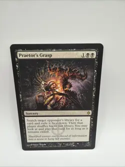 Praetor's Grasp - New Phyrexia Regular Magic the Gathering 71 R MTG - Image 1