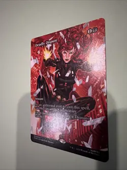 Deadly Dispute (Borderless) Marvel Universe Eternal Mtg M/NM Mythic 0064 - Image 3