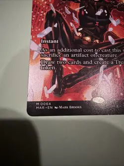 Deadly Dispute (Borderless) Marvel Universe Eternal Mtg M/NM Mythic 0064 - Image 4