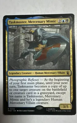 Taskmaster, Mercenary Mimic Marvel Super Heroes Foil - Image 1