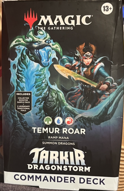 Magic The Gathering TARKIR DRAGONSTORM "TEMUR ROAR" Commander Deck - Image 1