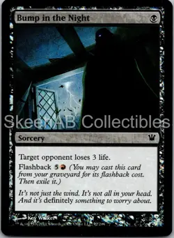 MTG SkeenAB Bump in the Night FOIL Innistrad NM - Image 1