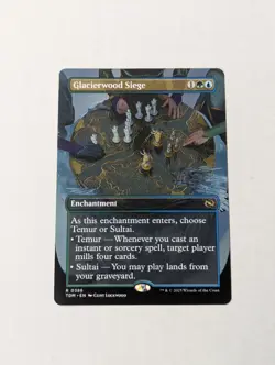 Glacierwood Siege (Borderless) Tarkir: Dragonstorm Regular - Image 1