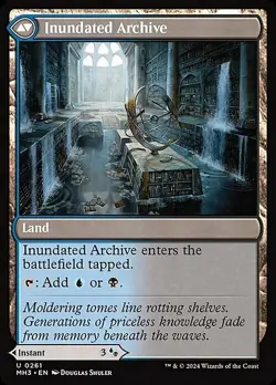 Magic The Gathering MTG WATERLOGGED TEACHINGS Modern Horizons 3 NM Near Mint - Image 2