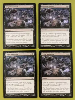 Crypt Incursion x4 Dragon's Maze 4x Magic the Gathering MTG - Image 1