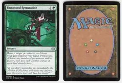 Unnatural Restoration 191 Phyrexia: All Will Be One Magic: The Gathering LP - Image 1
