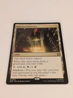 (4x) Oscorp Industries Rare: Spider-Man MTG (NM) - Image 1