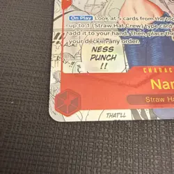 2024 PRB-01 Nami Manga Alternative Art One Piece Card TCG OP01-016 NM - Image 3