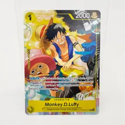 Monkey.D.Luffy OP10-111 R Welcome Pack 2026 Vol.1 Promo One Piece Card Full Art - Image 1