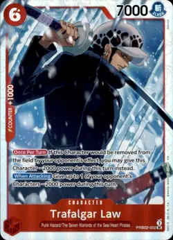 Premium Booster -The Best- Vol. 2 #PRB02-002 Trafalgar Law - Image 1