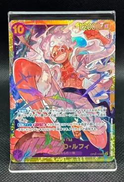 Monkey D Luffy OP05-119 SEC Awakening of New Era OP-05 One Piece Card Japanese - Image 1