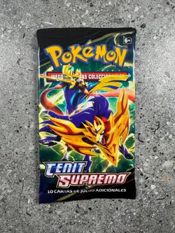 Pokemon TCG Cards ** SPANISH ** Crown Zenith Booster Pack Genuine Factory Sealed - Image 1