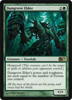 Dungrove Elder - Light Play MTG Magic 2012 Core Set - Image 1