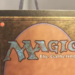 MTG Beta "Kudzu" Magic The Gathering LP/NM Land Slightly Rolled Corner - Image 4