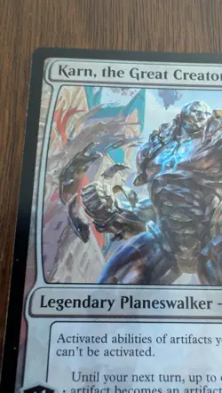 Karn, the Great Creator War of the Spark Foil Magic Card - Image 3