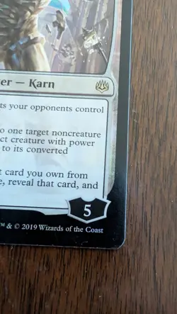 Karn, the Great Creator War of the Spark Foil Magic Card - Image 5