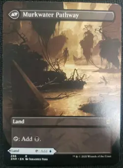 MTG *Clearwater Pathway Borderless X1* (MP) Zendikar Rising Magic The Gathering - Image 2