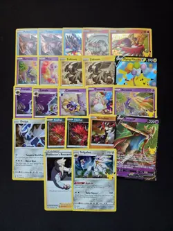 Pokemon Celebrations 25th Anniversary - 22 Card Bundle with Flying Pikachu V - Image 1