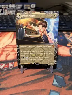 Peter Parker (0208) (Borderless) Marvel's Spider-Man Regular MTG - Image 1