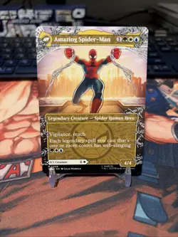 Peter Parker (0208) (Borderless) Marvel's Spider-Man Regular MTG - Image 2