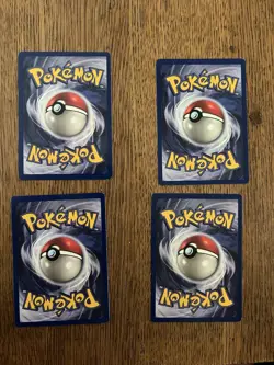 Pokemon Card Lot WOTC Set Movie Promo Stamp Original WB - All 4 Black Star Promo - Image 5