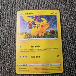 Pokemon Pikachu TCG Sword & Shield Promo Card SWSH039 - Image 1