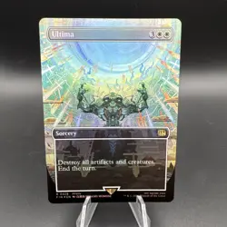 Ultima Borderless Foil - FIN 0328 NM - MTG Magic Final Fantasy 2025 Holo - Image 1