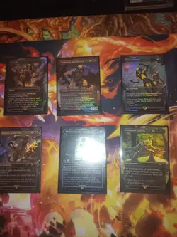 MTG Secret Lair x Marvel's Wolverine Rainbow Foil Edition Magic Opened - Image 1