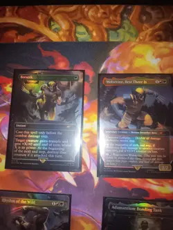 MTG Secret Lair x Marvel's Wolverine Rainbow Foil Edition Magic Opened - Image 2