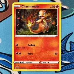 Charmander SWSH092 Black Star Promo Cosmo Holo | Pokemon TCG NM English Card - Image 2