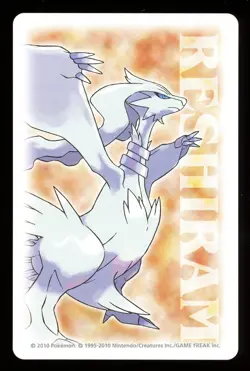2010 Zorua 5 of Spades Pokemon Black & White Reshiram Playing Card Japan - Image 3