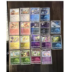 Pokemon TCG Eevee,Vaporeon, Jolteon, Umbreon 18 Card Lot Chinese Pokeball Holo - Image 1