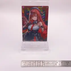 RAPI RED HOOD Nikke Goddess of Victory Wafer Card Japanese Holo TCG 023 C120 - Image 2