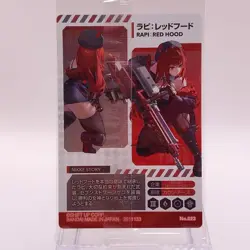 RAPI RED HOOD Nikke Goddess of Victory Wafer Card Japanese Holo TCG 023 C120 - Image 5