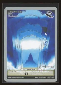 Fearful Fog Special Terra Silver Sample Playtester Metazoo UFO Card 160/165 - Image 1