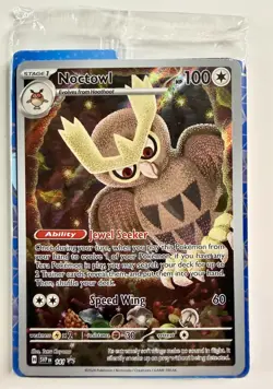 Sealed Noctowl 141 Sv: Scarlet & Violet Promo Cards Holo - Image 1