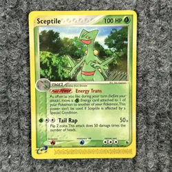 Pokemon TCG EX Ruby Sapphire Sceptile 20/109 Regular Card - Image 1