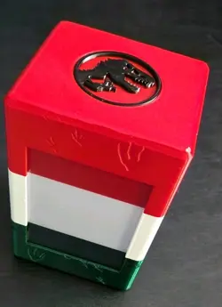 Custom Jurassic Park MTG Magic The Gathering 100 Card Commander Deckbox - Image 3