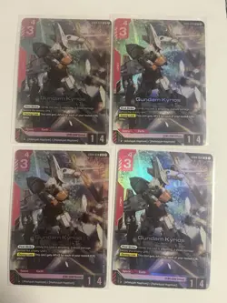 Gundam Kyrios (LR) - Phantom Aria (GD04) Gundam Trading Card Full Playset - Image 1
