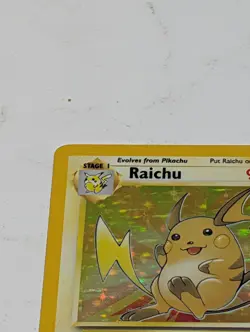 Pokemon TCG Raichu Fossil Holo Rare Card 14/62 Fossil - Image 5